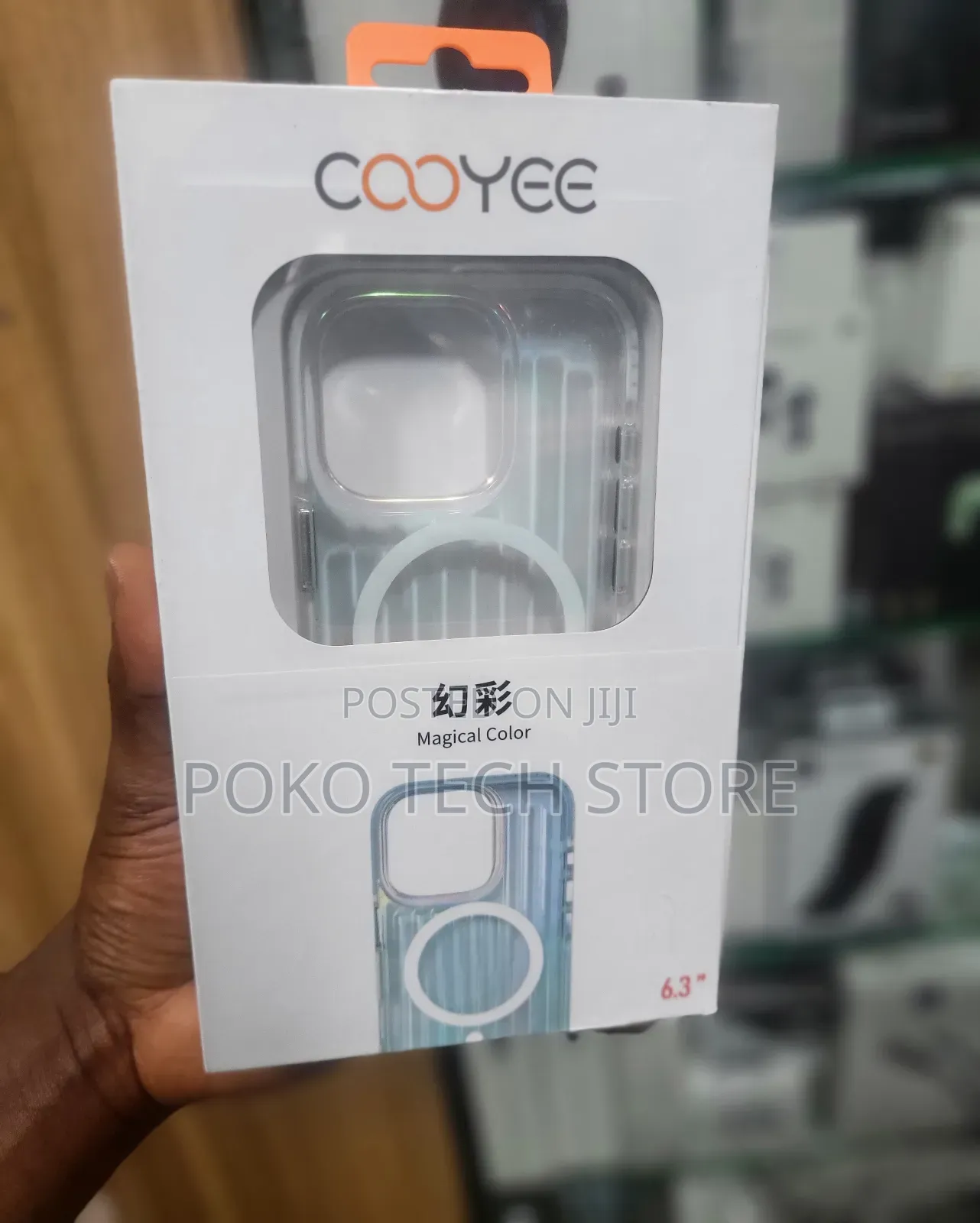 Cooyee Brand Transparent Phone Case