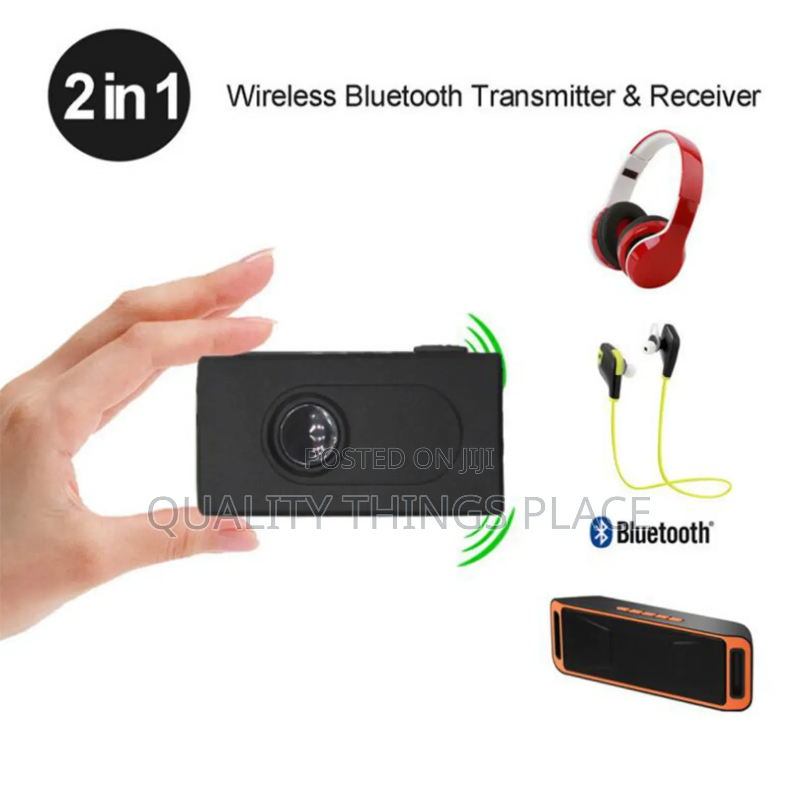 Bluetooth Transmitter and Receiver Rechargeable