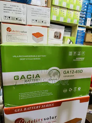 60ah 12v Gacia Dry Cell Battery
