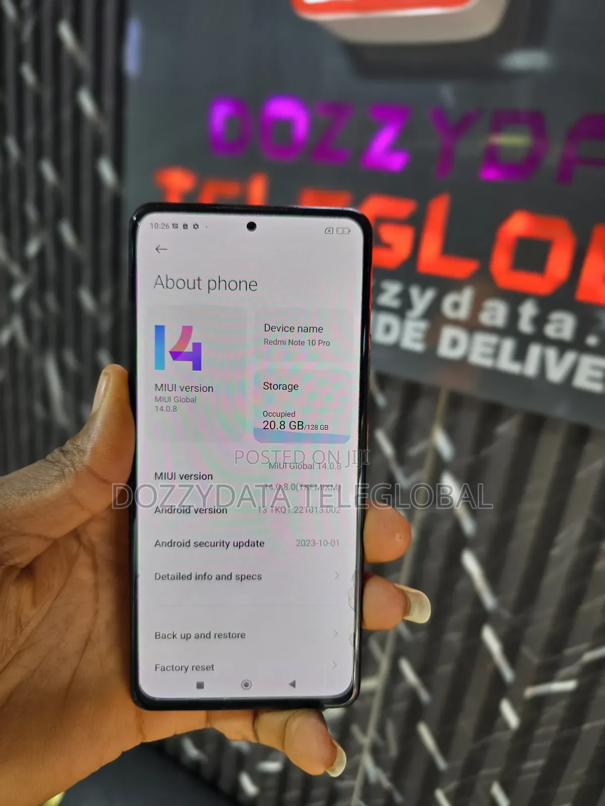 Xiaomi Redmi Note 10 Pro 128 GB Gold