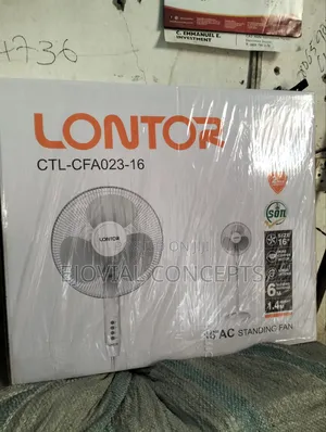Lontor 18" Rechargeable Fan