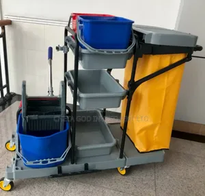 Cleaning Trolley or Janitorial Cart