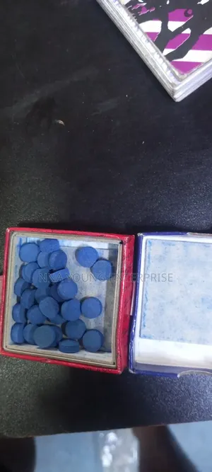 Blue Color Snooker Stick Tips