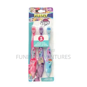 Toddlers 3pack Character Toothbrush