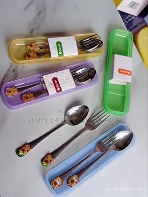 2 in 1 Character Kids Cutlery Set