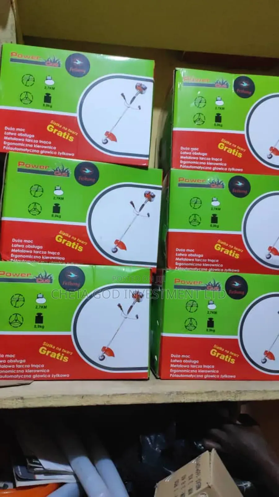 Power" Brand Brush Cutter/Grass Trimmer.