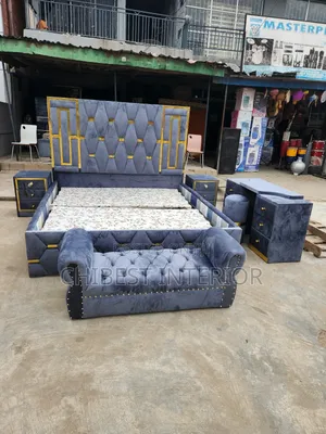 Advanced 6by6 Bed Set With Its Complete Accessories