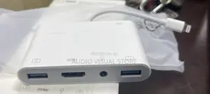 Lighting to Otg Audio Adapter