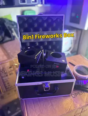 8in1 Fireworks Box – Crackers, Sparklers,Pyro Effect, Glitterfire