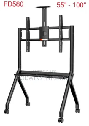 Mobile Tv Stand With Mount 55" - 100