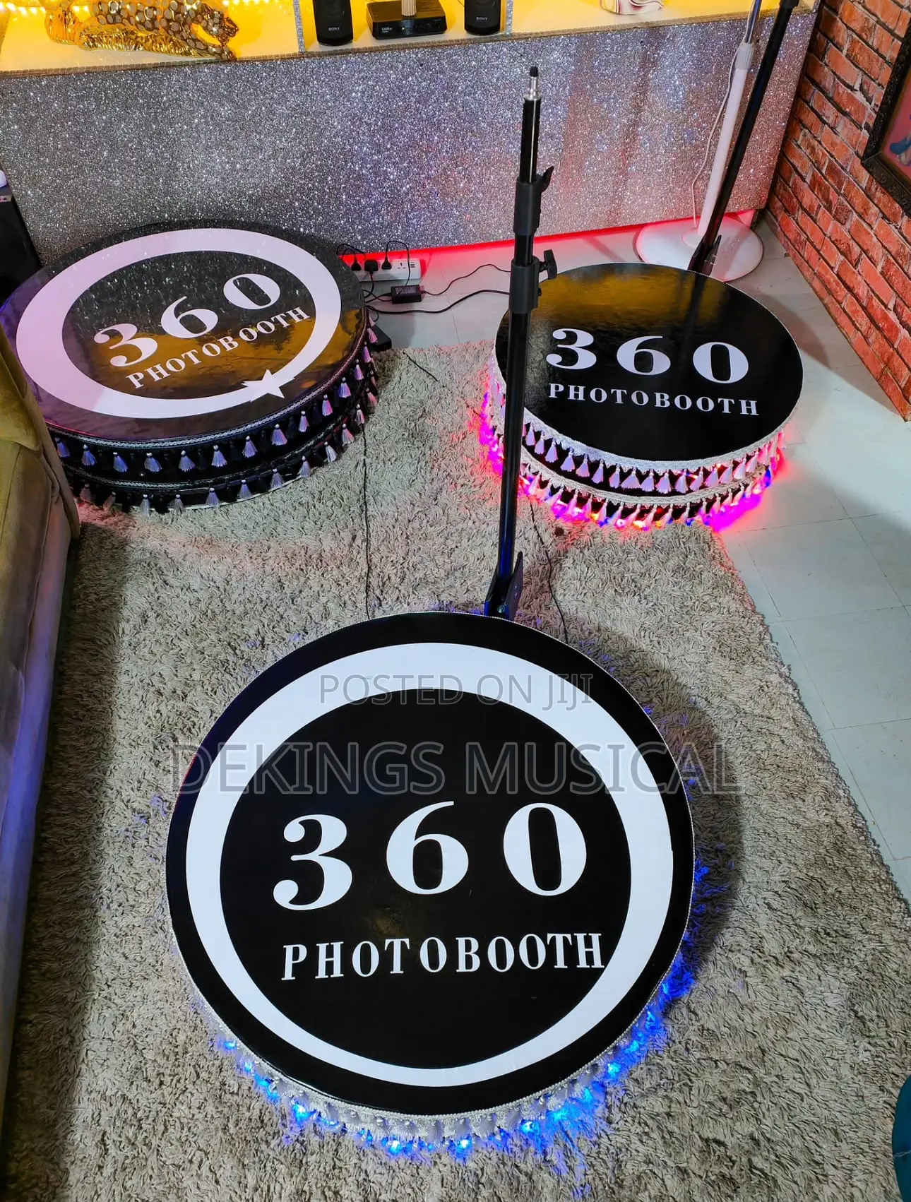 360 Photo Booth Machine - Spinning Video Booth for Events, Weddings