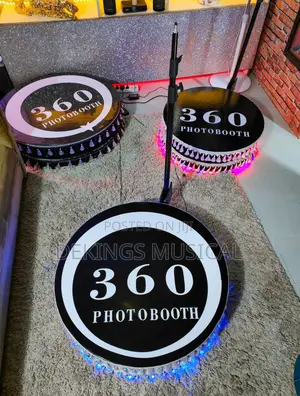 360 Photo Booth Machine - Spinning Video Booth for Events, Weddings