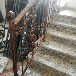 Rot Iron Handrail