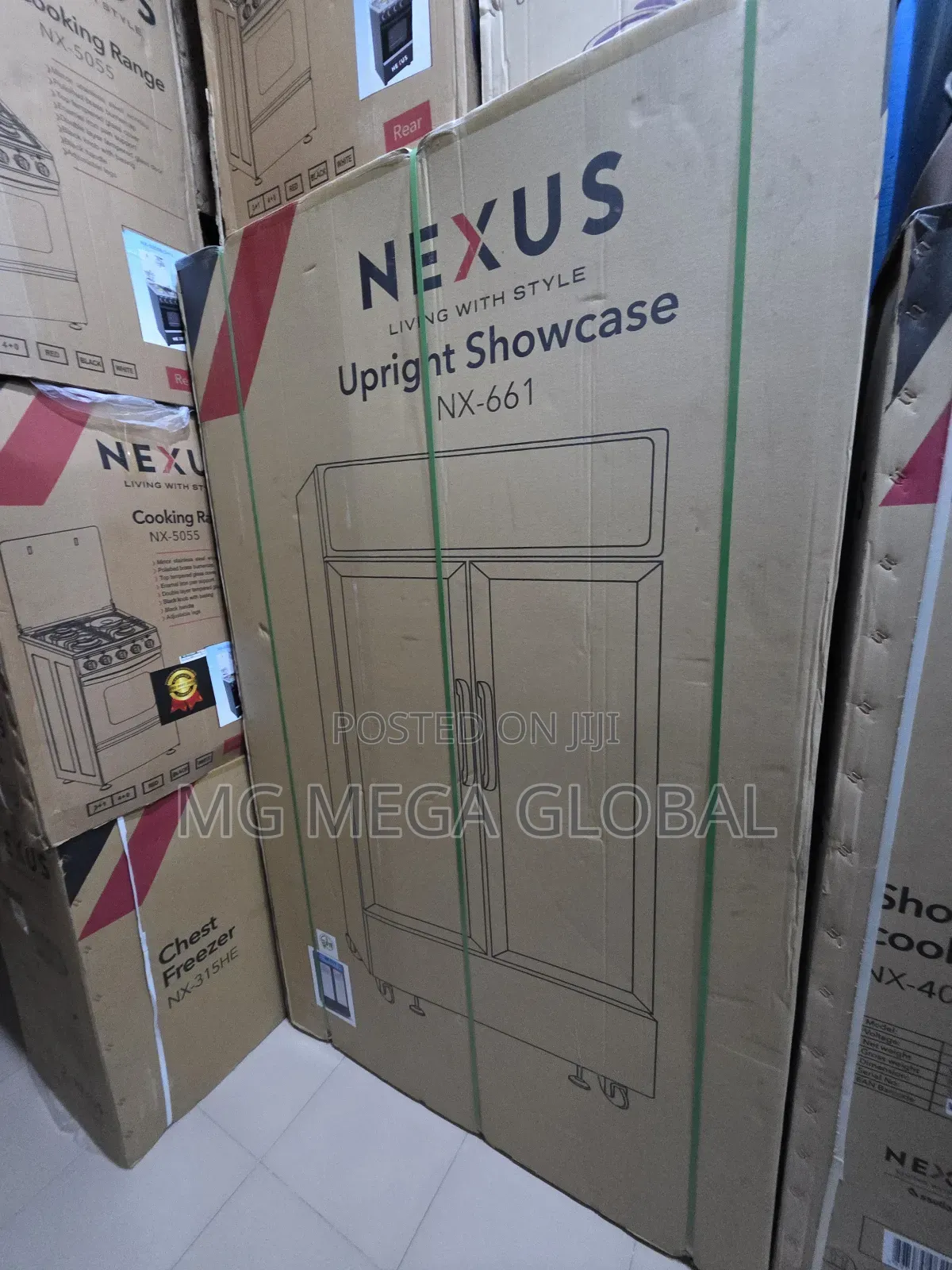 Nexus Double Door Standing Chiller