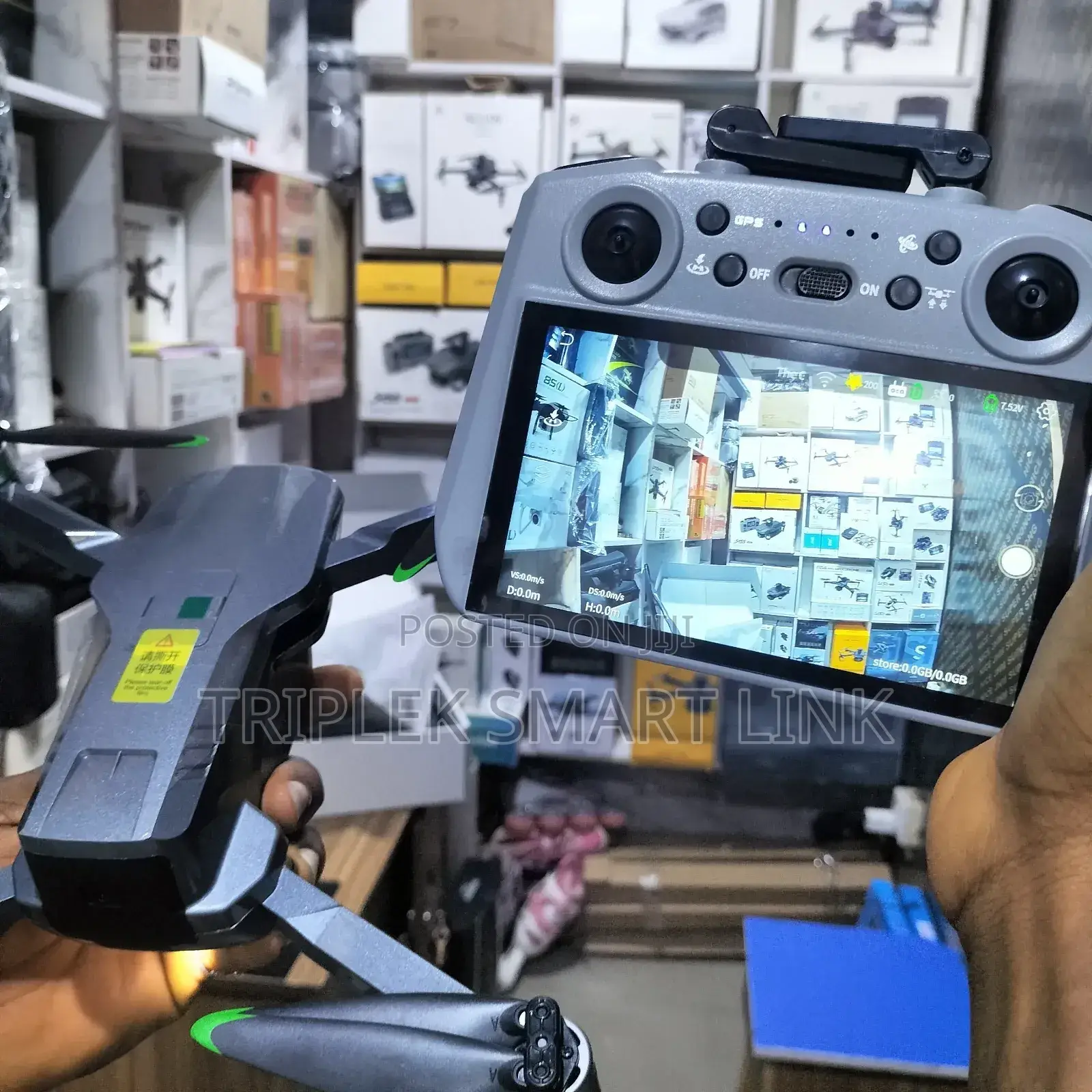 S155 Max GPS Drone Camera 5g Obstacle Avoidance Large Touch Screen