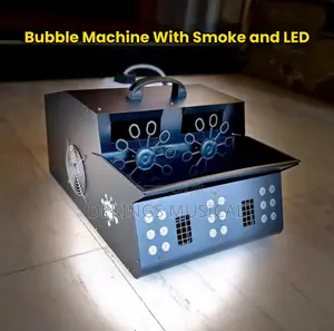 Bubble Fog Machine With Led Lights for Wedding, Children Party Kids