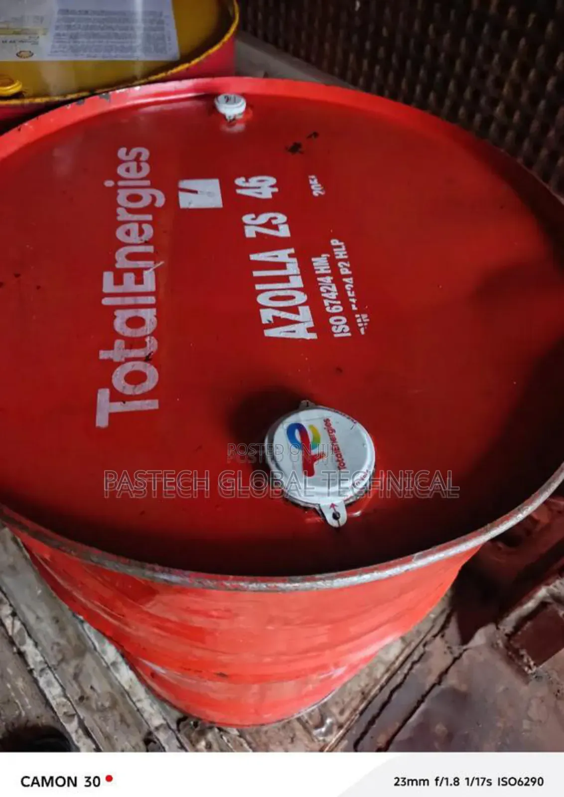 Total Hydraulic Oil Azolla Zs 46