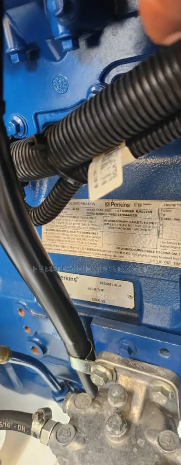 JMG Fg Wilson Uk Perkins Engine