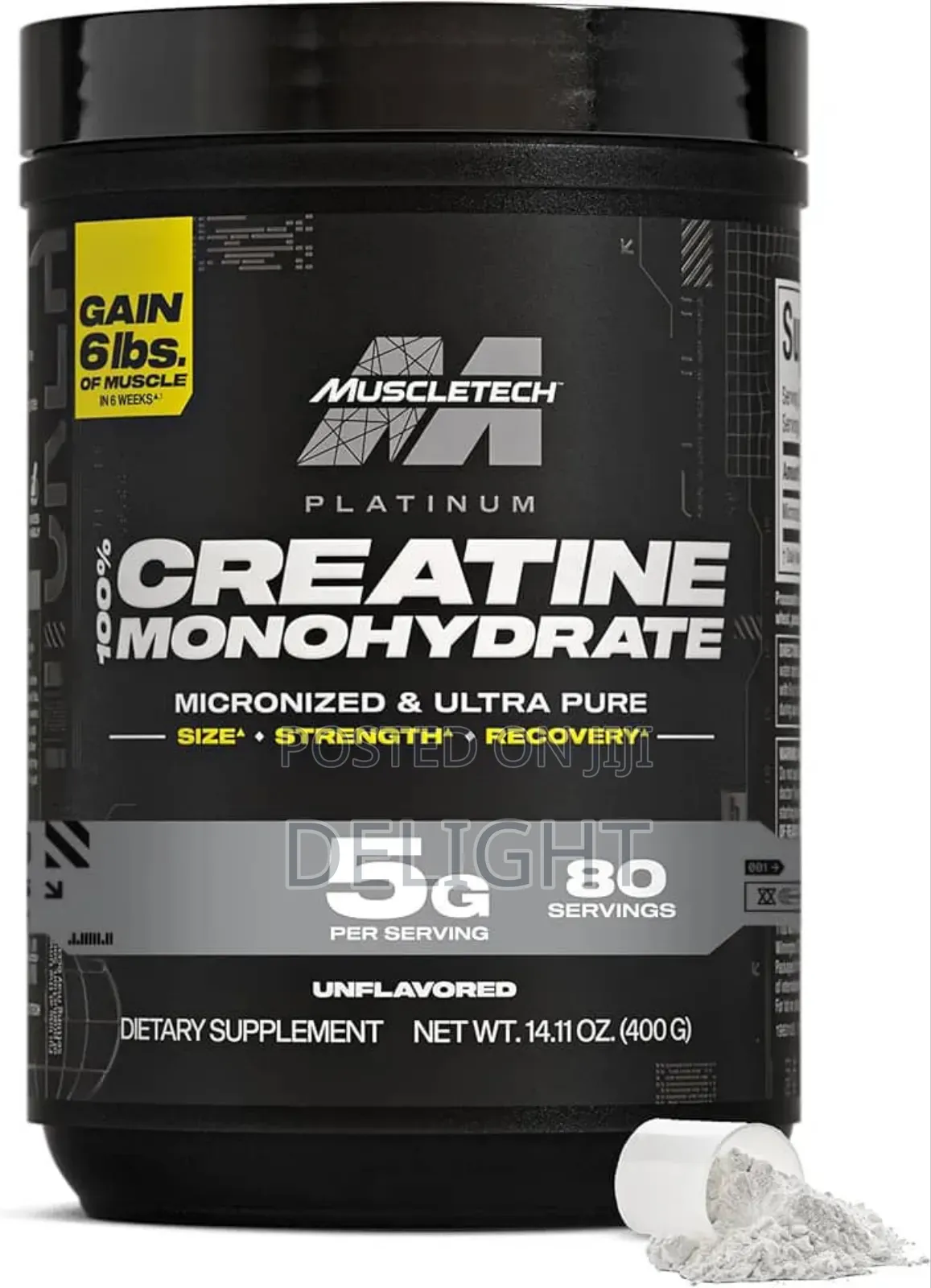 Muscletech Platinum Creatine 5g X 80servings
