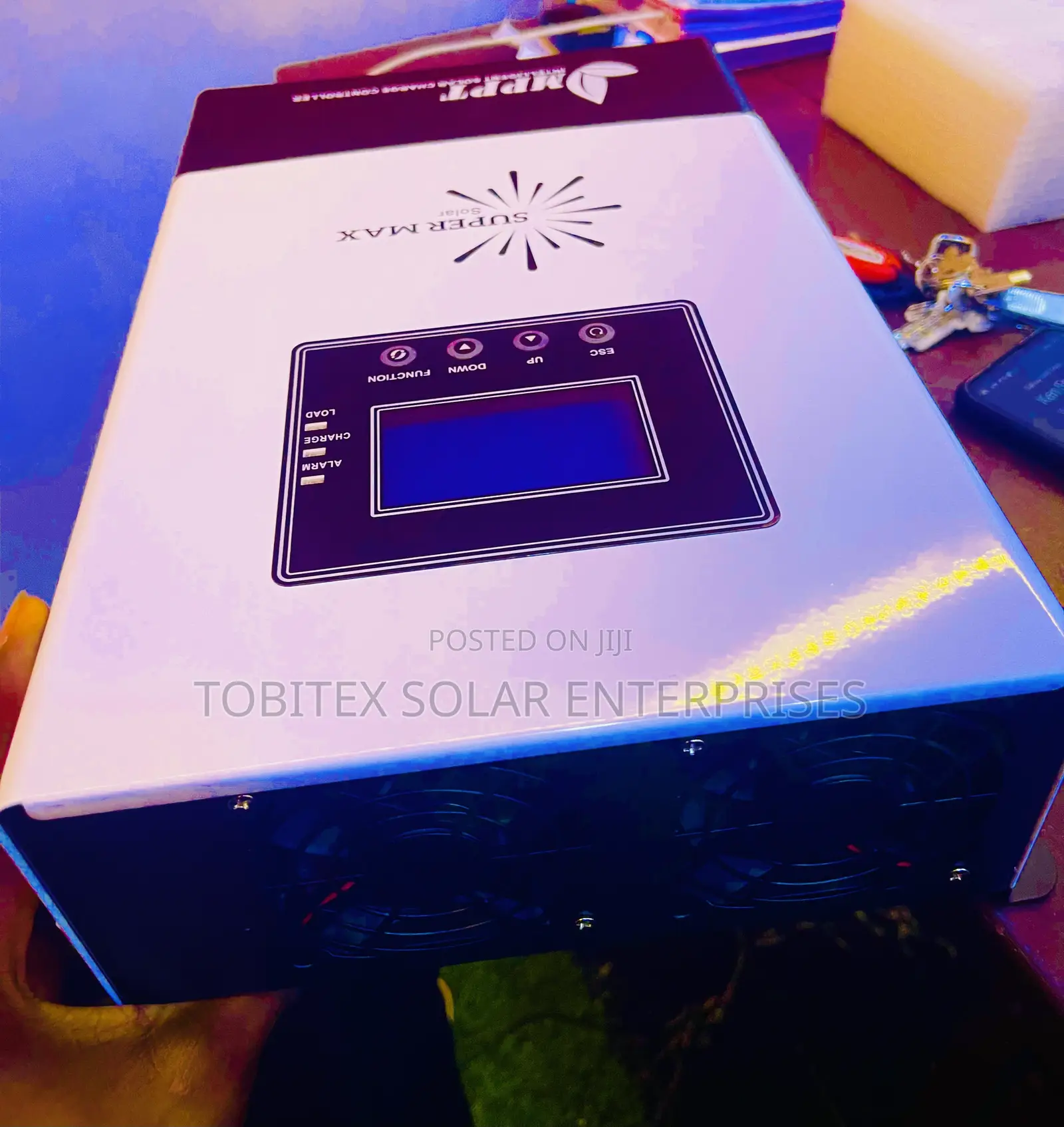 Super Max Solar Charge Controller 12/24/48v 100a