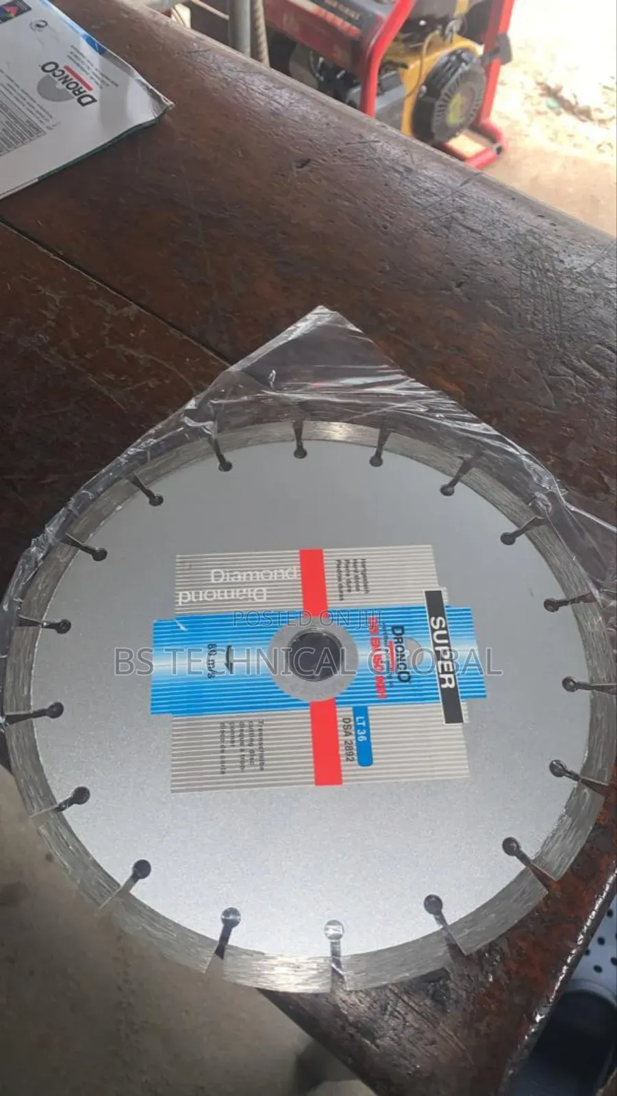 Diamond Cutting Disc 9"