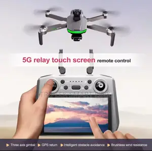 S155 Max GPS Drone Camera 5g Obstacle Avoidance Large Touch Screen