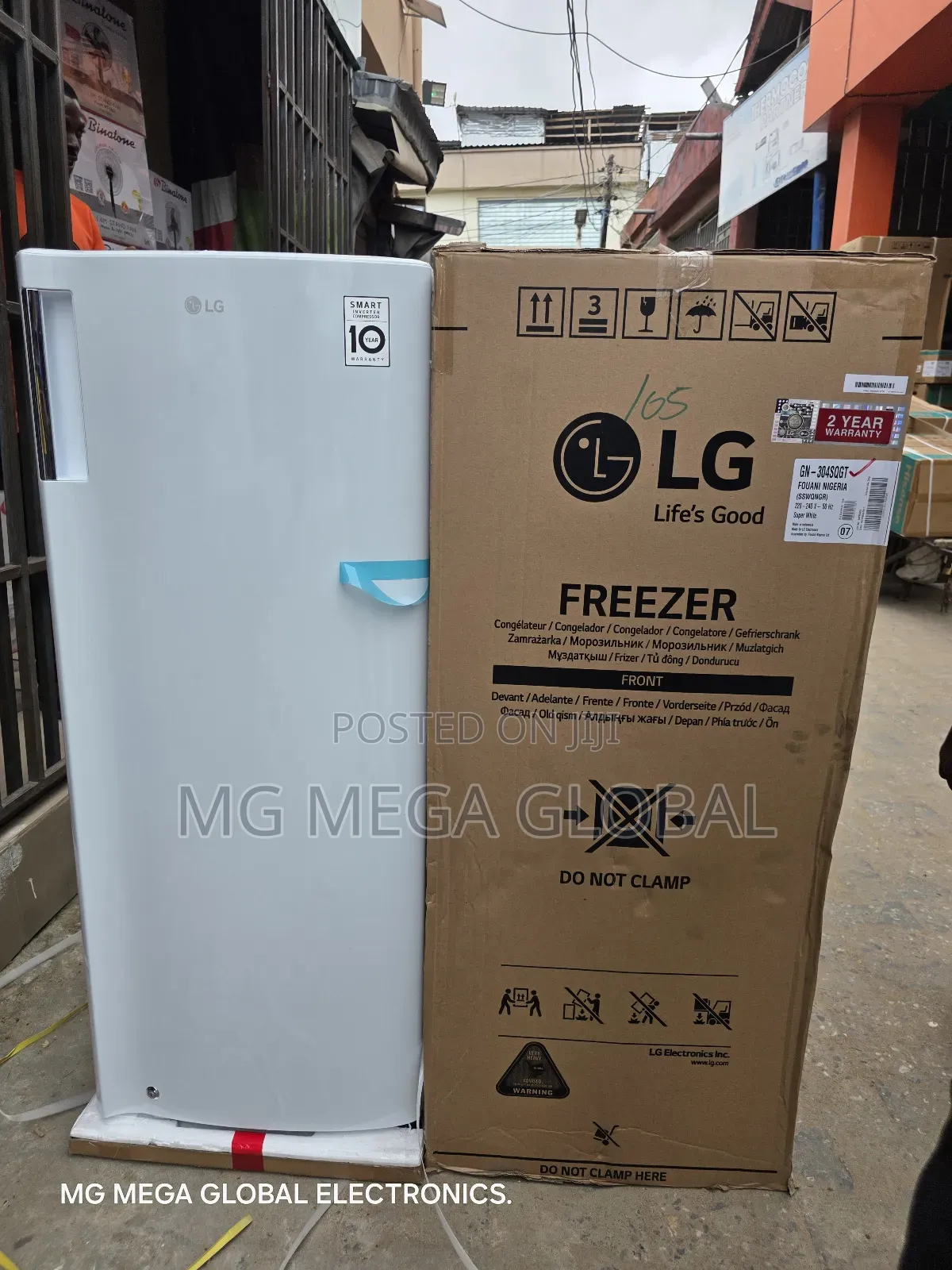 Original Lg Upright Freezer