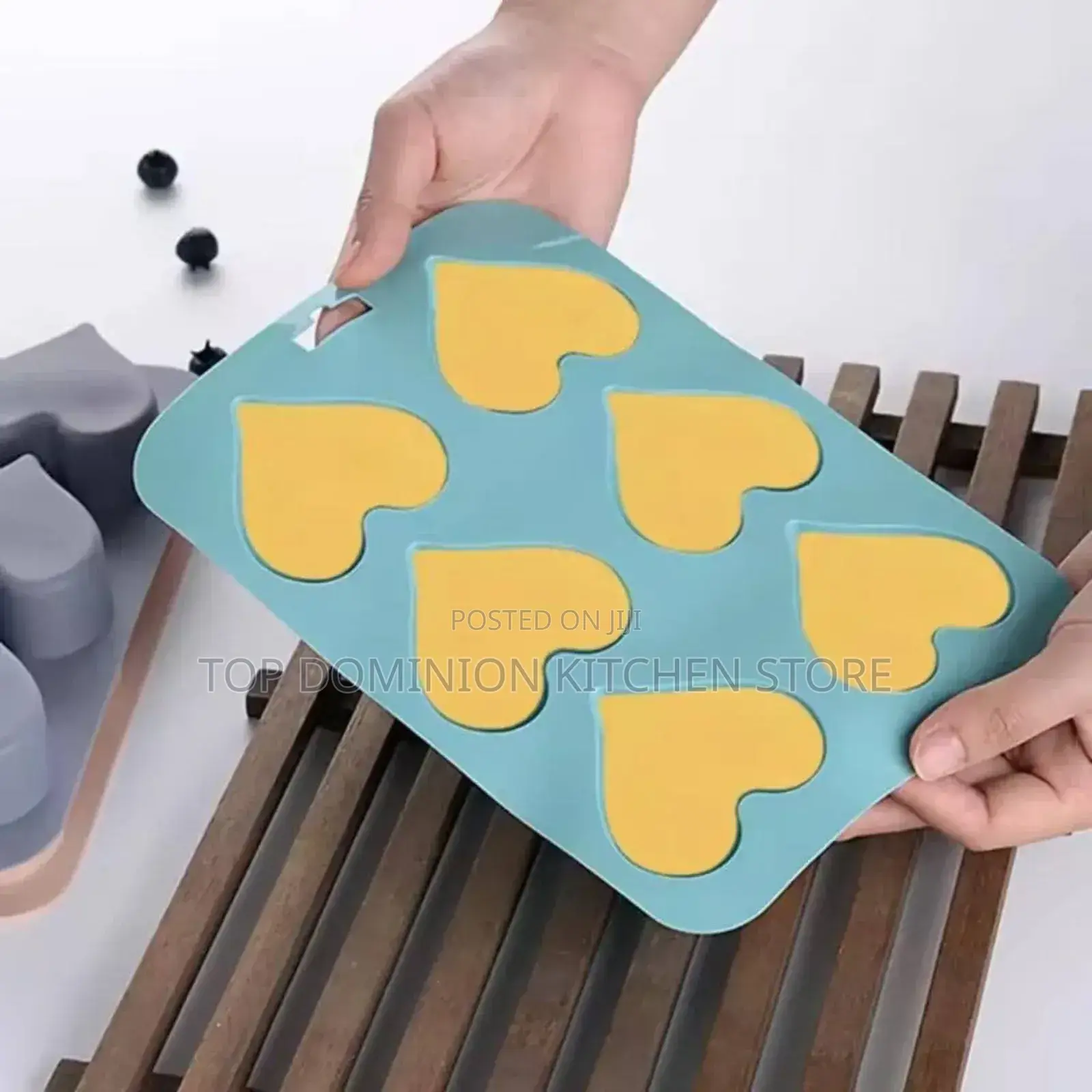 Silicone Heart Shape Cup Cake Mould