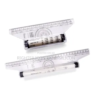 Usa 2 PCS Plastic Measuring Rolling Ruler Drawing Roller
