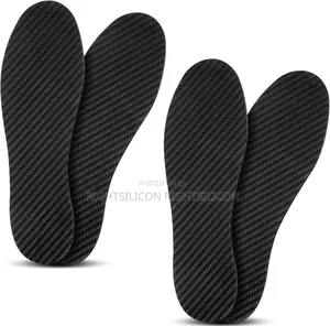 Usa 2 Pairs Carbon Fiber Insole for Men E