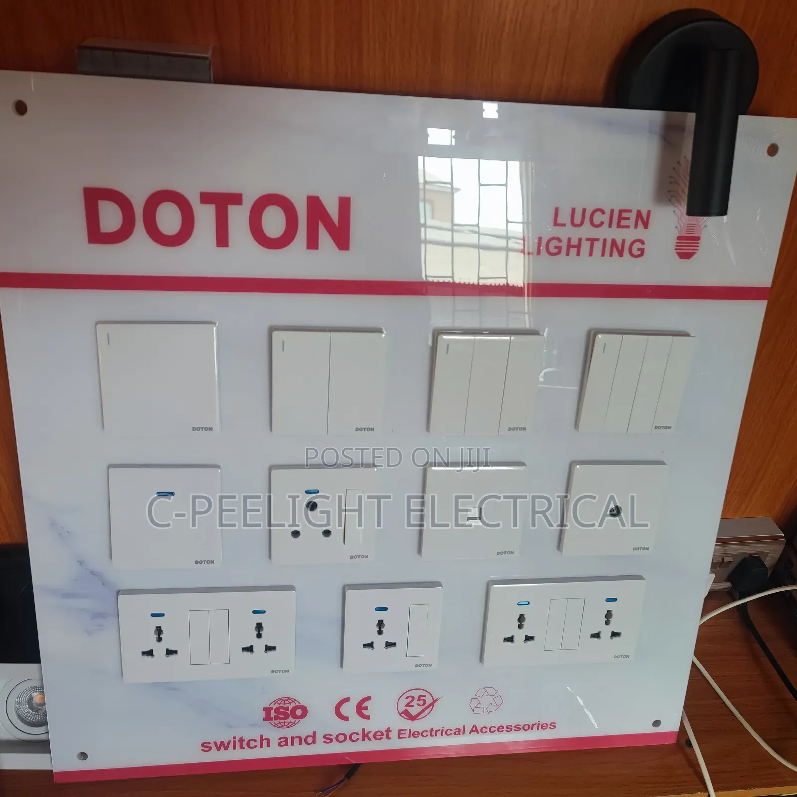 Doton White Switches and Sockets