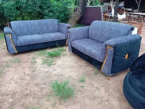 Multi Coloured Cozy Gray Sofa Set