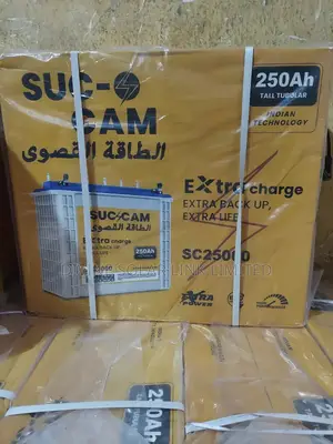 Sucam Tubular Battery 240ah 12v With 2years Warranty