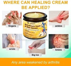 Botulinum Toxin and Bee Venom Pain Relief Bone Healing Cream