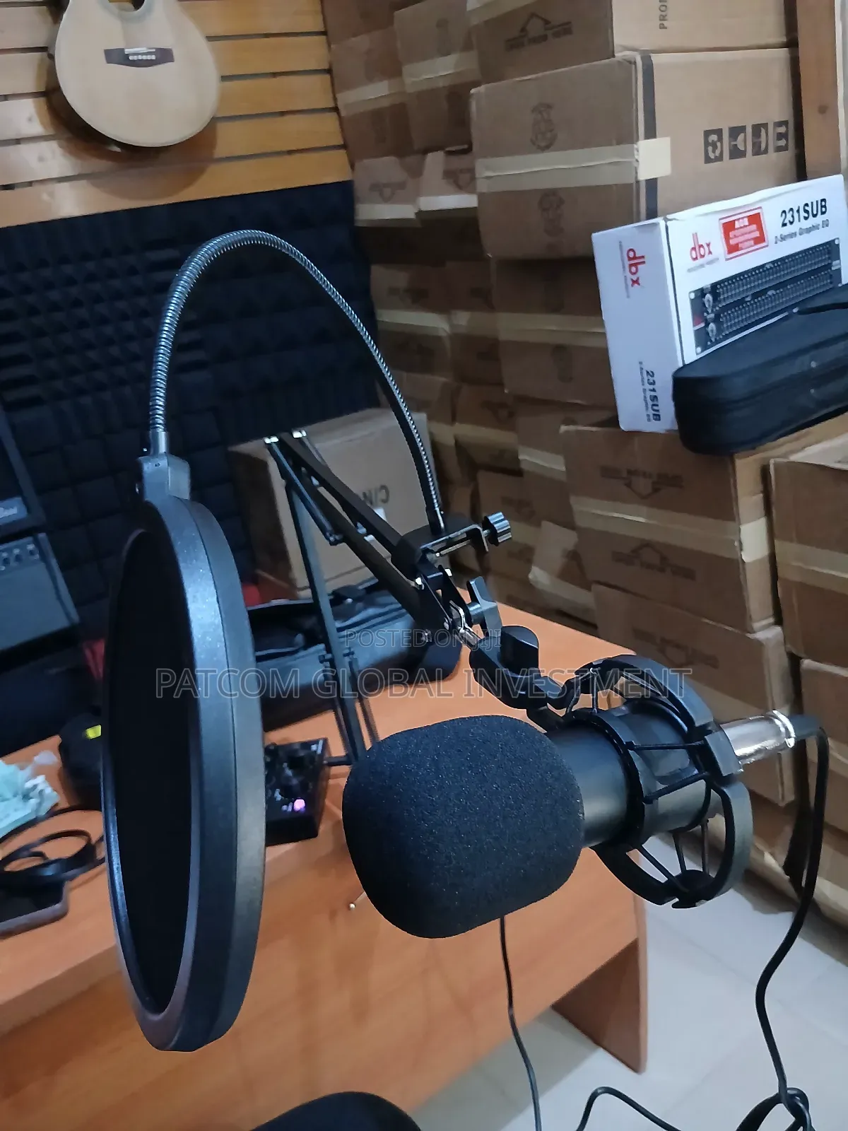 Complete Podcast Content Condenser Microphone