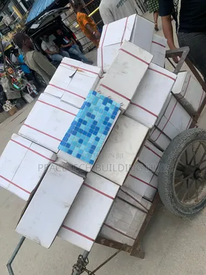 Semi Matt Mosaic Pool Tiles
