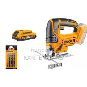 Ingco Cordless Jigsaw With Charger and Battery - 20v