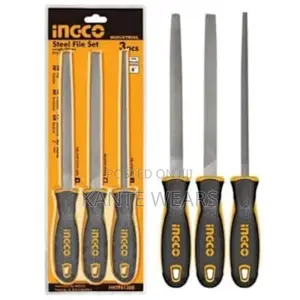 Ingco Wood File Set - 3 Pieces