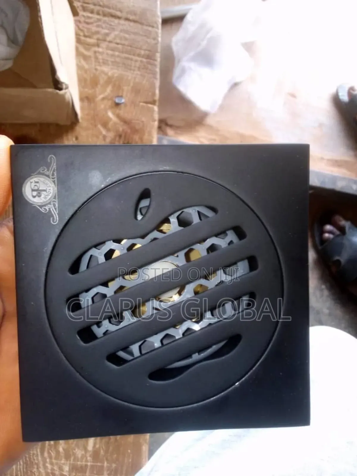 Apple Floor Drain by 2" Black