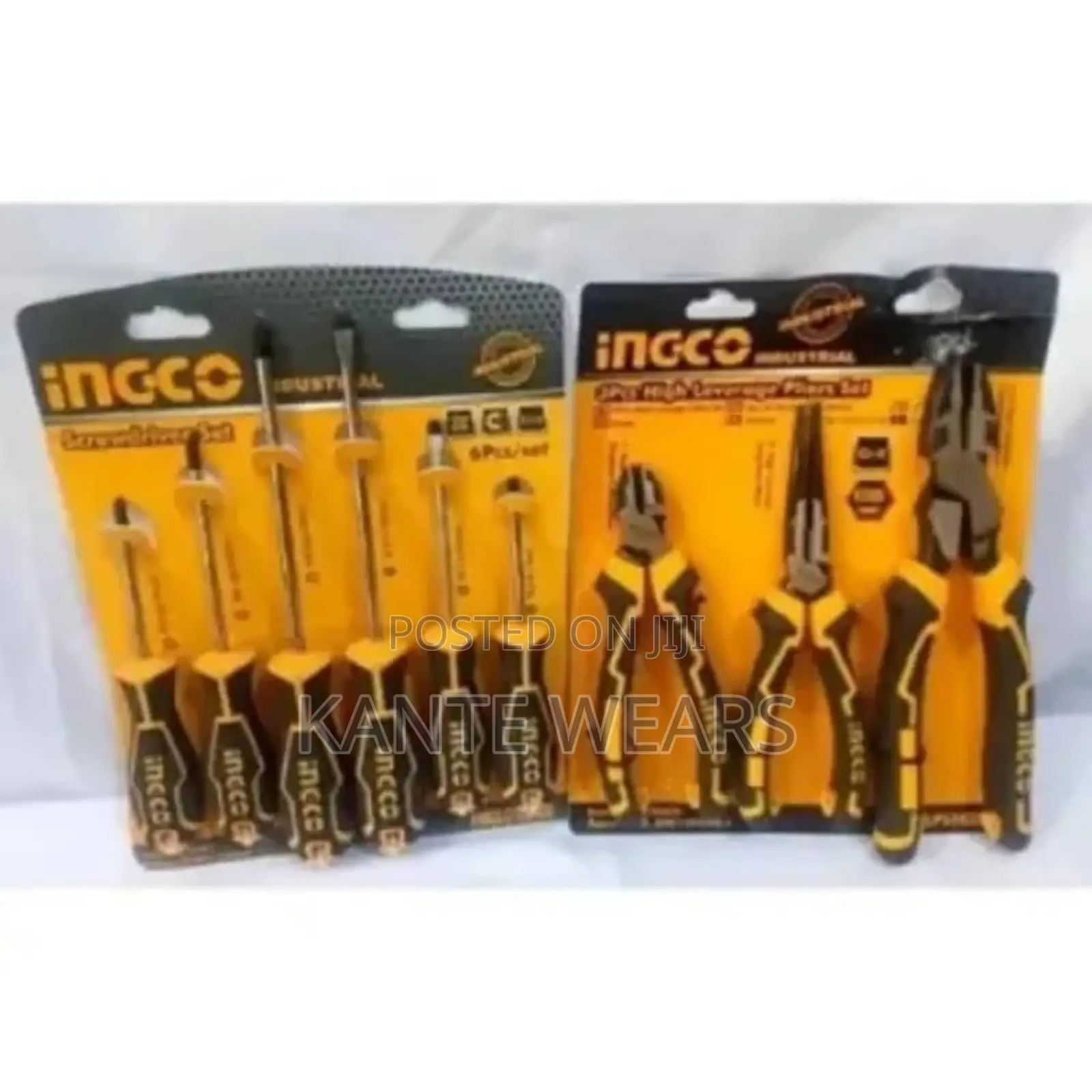 Ingco - Screwdriver and Pliers - 9 Pieces