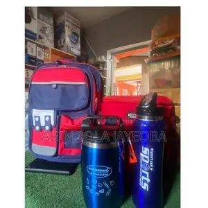 Backpack School Bag With Lunch Bag