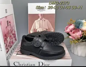 Back to School Leather Shoe for Boys