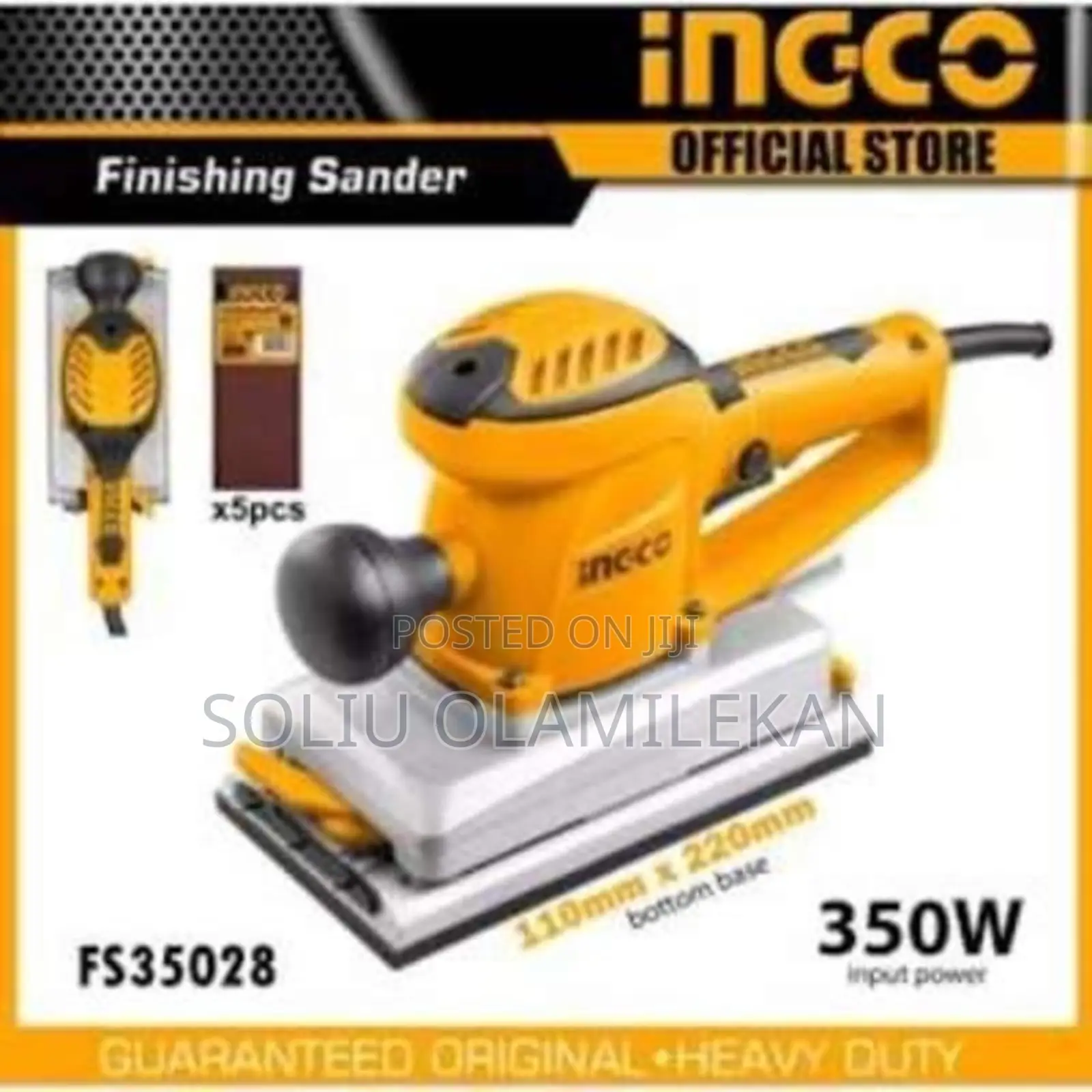 Ingco Rotary Finishing Sander