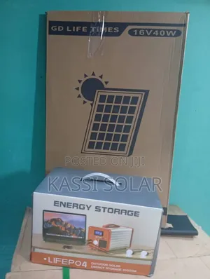 200w Lifepo4 Solar Generator for 1 Bedroom Flat
