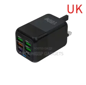 150w 6 Ports Usb Charger Station High Speed Usb C Phone Charger