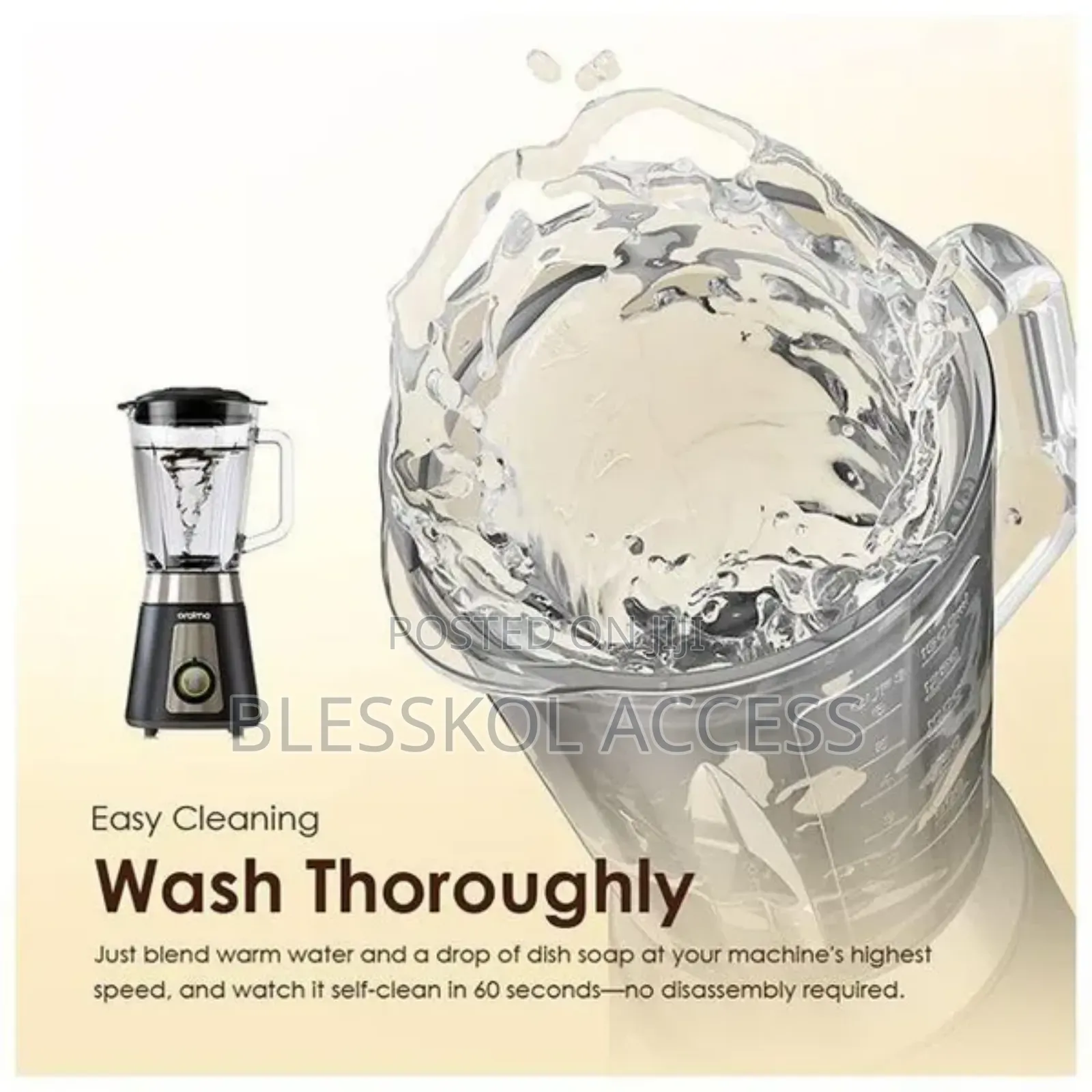 Oraimo Smart Blender 1.5l Speeds Control Blender