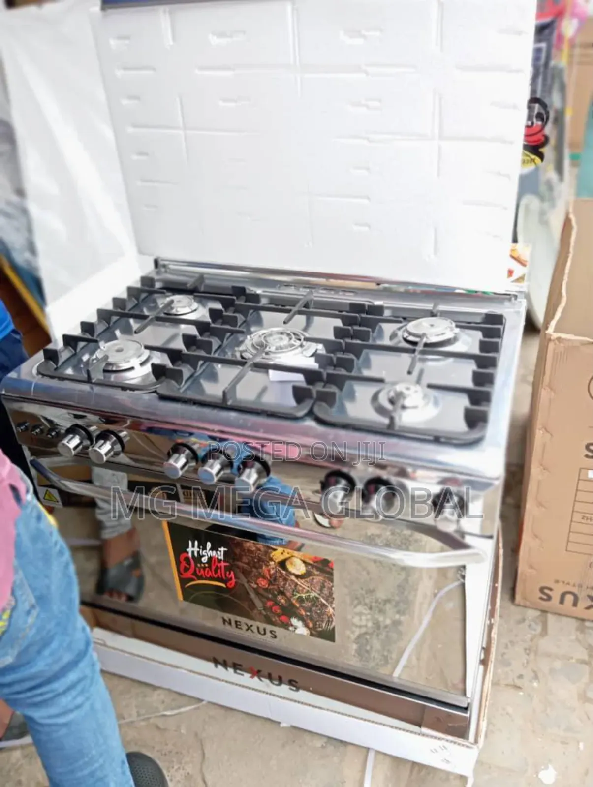 Nexus Premium 5 Burners Gas