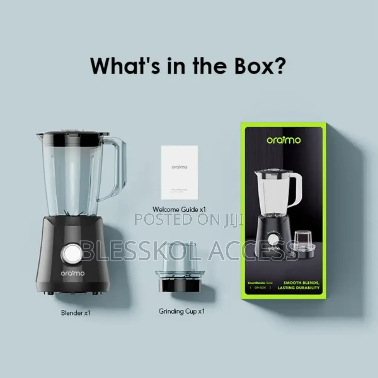 Oraimo Smartblender Sleek 1.5l 2 Speeds Blender