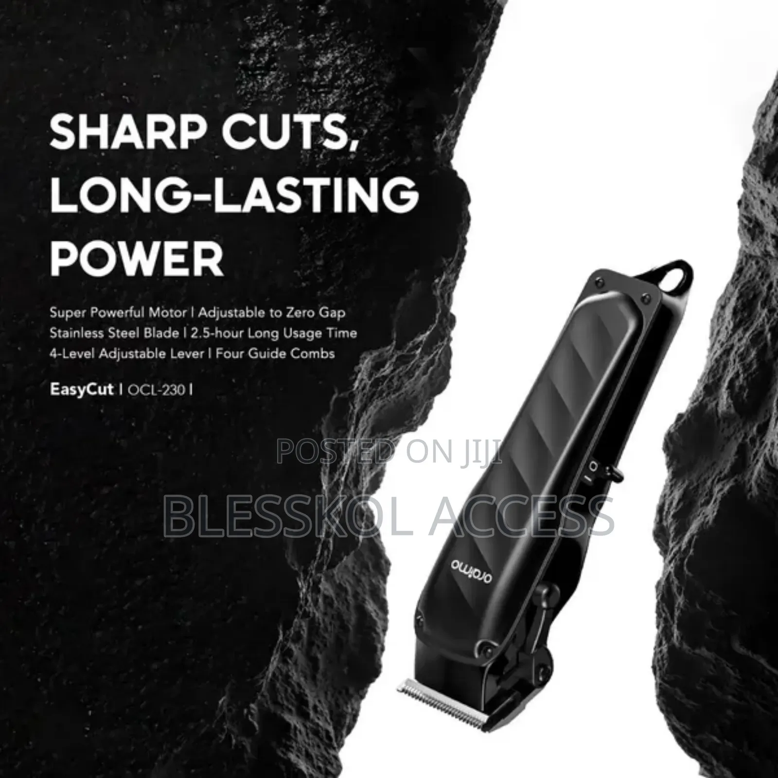 Oraimo Easycut Super Powerful Adjustable Hair Clipper