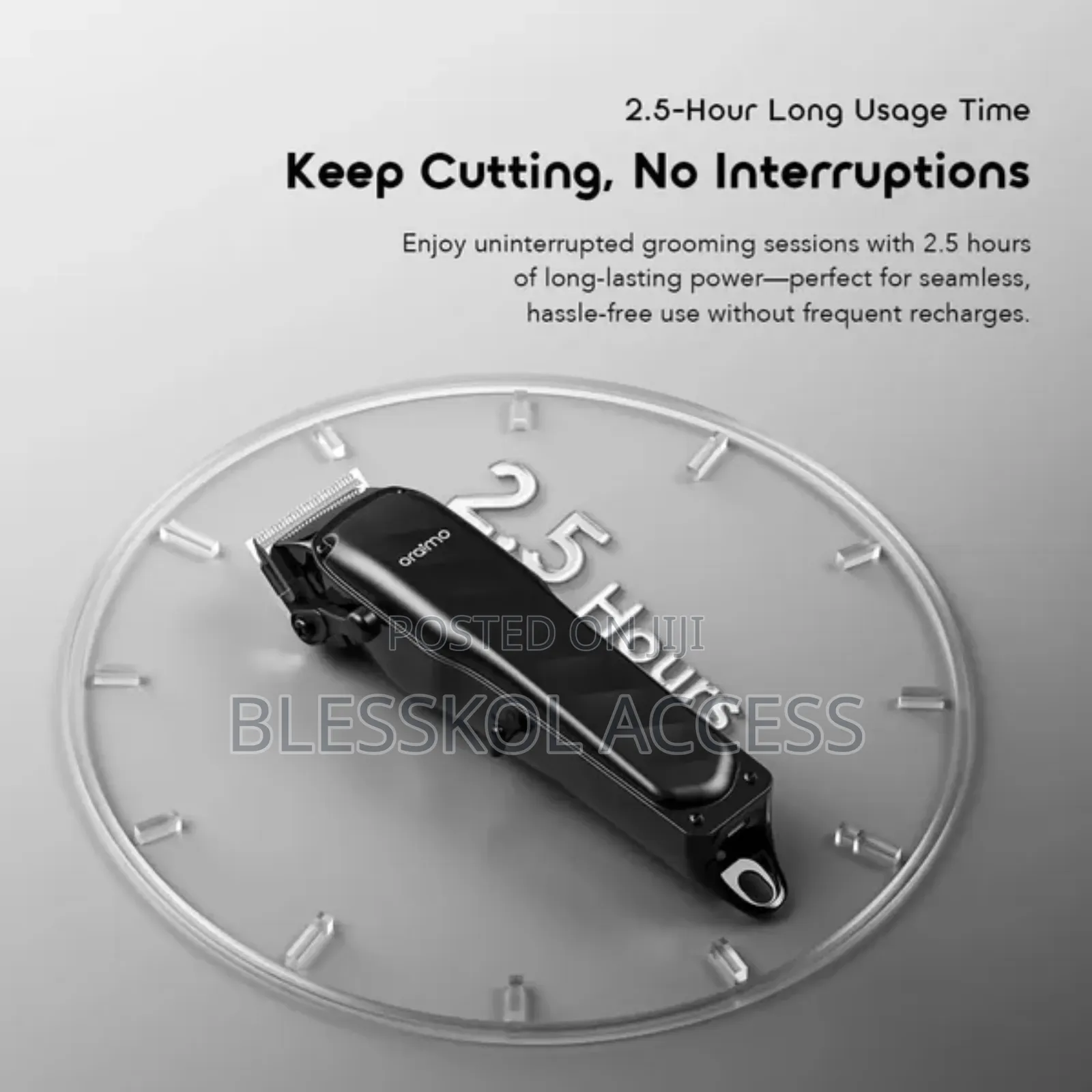 Oraimo Easycut Super Powerful Adjustable Hair Clipper